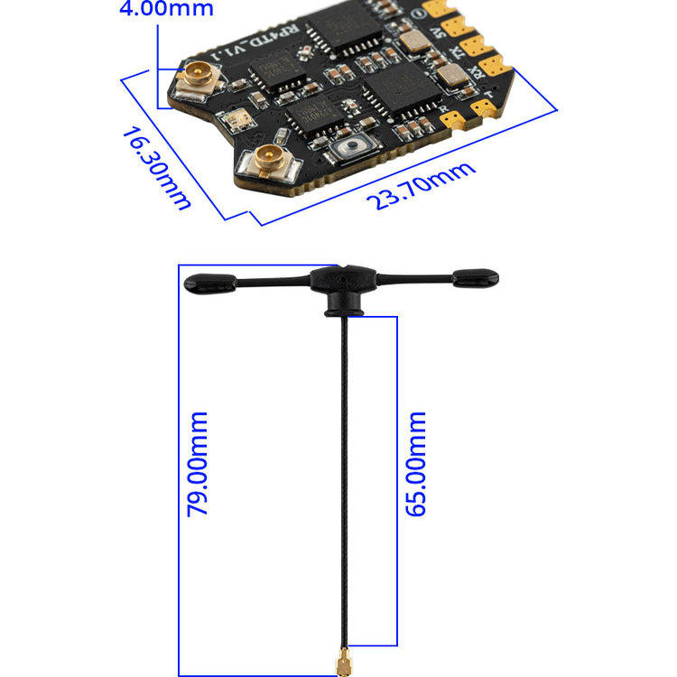 RadioMaster RP4TD ExpressLRS 2 - Radiomaster Ranger 2.4Ghz Elrs Module ulasan dan harga