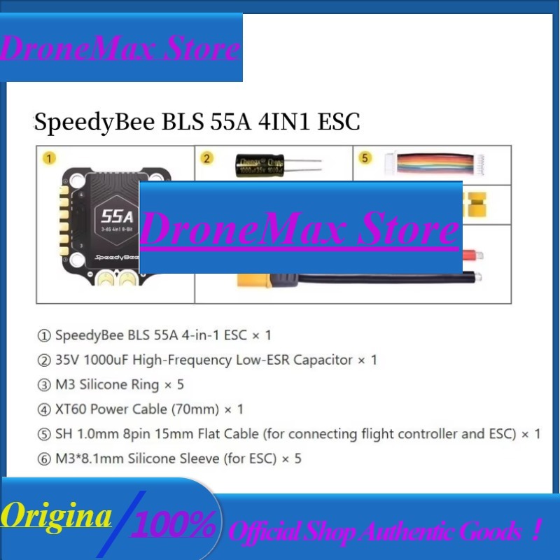 DroMa1pcs/lot NEW Speedybee F4 - Speedybee F405 V4 Bls 55A Stack ulasan dan harga